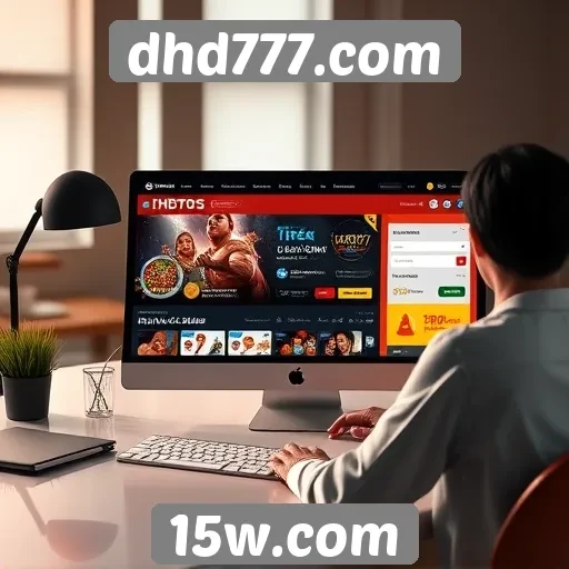 Facilidade de navegação em DHD777.com para novos usuários